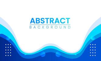 abstract blue background design. abstract Simple Minimal dynamic curve blue gradient color and white business wave banner background. business concept. vector