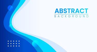 abstract blue background design. abstract Simple Minimal dynamic curve blue gradient color and white business wave banner background. business concept. vector