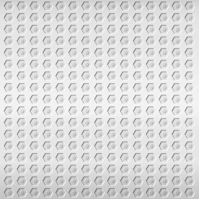 geometric pattern with hexagonal shape on gray background