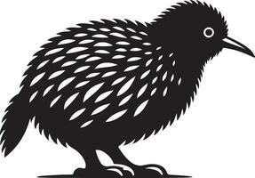 Kiwi bird illustration eps 10 vector