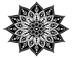 Mandala decorative ornament design vector