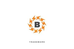 B Letter Trademark Brand Logo vector