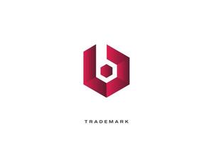 B Letter Trademark Brand Logo vector