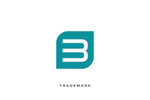 B Letter Trademark Brand Logo vector