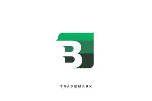 B Letter Trademark Brand Logo vector