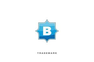 B Letter Trademark Brand Logo vector