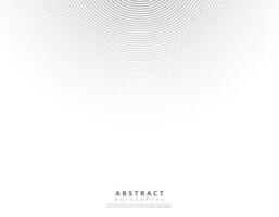 Abstract circle halftone black background. Gradient retro line pattern design. Monochrome graphic. Circle for sound wave. illustration vector