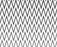 Zig Zag lines pattern. Black wavy line on white background. Abstract wave, illustration vector