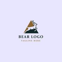 Dear logo for luxury brand , logo template vector