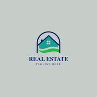 Real Estate Building Logo Design vector