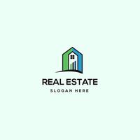 Real Estate Building Logo Design vector