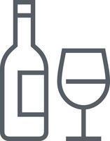 Bottle drink icon symbol image. Illustration of the drink water bottle glass design image vector