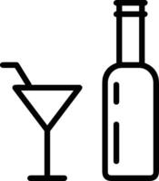 Bottle drink icon symbol image. Illustration of the drink water bottle glass design image vector