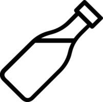 Bottle drink icon symbol image. Illustration of the drink water bottle glass design image vector