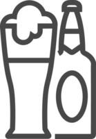 Bottle drink icon symbol image. Illustration of the drink water bottle glass design image vector