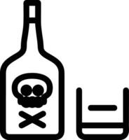 Bottle drink icon symbol image. Illustration of the drink water bottle glass design image vector