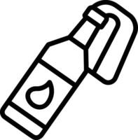 Bottle drink icon symbol image. Illustration of the drink water bottle glass design image vector