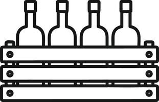 Bottle drink icon symbol image. Illustration of the drink water bottle glass design image vector