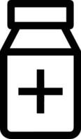 Bottle drink icon symbol image. Illustration of the drink water bottle glass design image vector