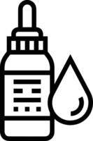 Bottle drink icon symbol image. Illustration of the drink water bottle glass design image vector