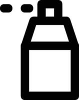 Bottle drink icon symbol image. Illustration of the drink water bottle glass design image vector