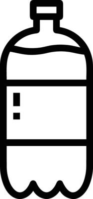 Bottle drink icon symbol image. Illustration of the drink water bottle glass design image