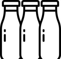 Bottle drink icon symbol image. Illustration of the drink water bottle glass design image vector