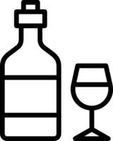 Bottle drink icon symbol image. Illustration of the drink water bottle glass design image vector