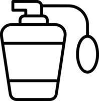 Bottle drink icon symbol image. Illustration of the drink water bottle glass design image vector