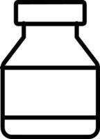 Bottle drink icon symbol image. Illustration of the drink water bottle glass design image vector