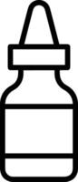 Bottle drink icon symbol image. Illustration of the drink water bottle glass design image vector