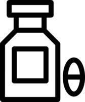 Bottle drink icon symbol image. Illustration of the drink water bottle glass design image vector