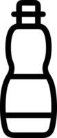 Bottle drink icon symbol image. Illustration of the drink water bottle glass design image vector