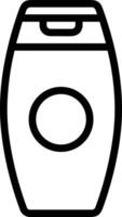 Bottle drink icon symbol image. Illustration of the drink water bottle glass design image vector