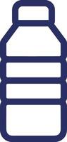 Bottle drink icon symbol image. Illustration of the drink water bottle glass design image vector