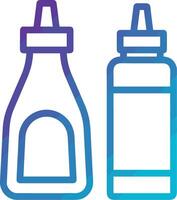 Bottle drink icon symbol image. Illustration of the drink water bottle glass design image vector