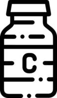 Bottle drink icon symbol image. Illustration of the drink water bottle glass design image vector