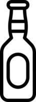 Bottle drink icon symbol image. Illustration of the drink water bottle glass design image vector