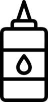 Bottle drink icon symbol image. Illustration of the drink water bottle glass design image vector