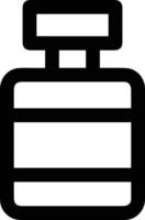 Bottle drink icon symbol image. Illustration of the drink water bottle glass design image vector