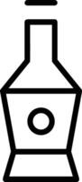 Bottle drink icon symbol image. Illustration of the drink water bottle glass design image vector