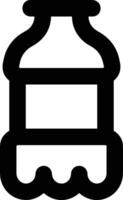 Bottle drink icon symbol image. Illustration of the drink water bottle glass design image vector