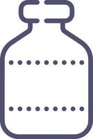 Bottle drink icon symbol image. Illustration of the drink water bottle glass design image vector