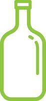 Bottle drink icon symbol image. Illustration of the drink water bottle glass design image vector