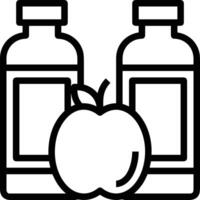 Bottle drink icon symbol image. Illustration of the drink water bottle glass design image vector