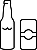 Bottle drink icon symbol image. Illustration of the drink water bottle glass design image vector