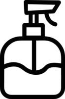 Bottle drink icon symbol image. Illustration of the drink water bottle glass design image vector