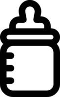 Bottle drink icon symbol image. Illustration of the drink water bottle glass design image vector