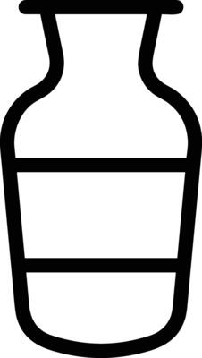 Bottle drink icon symbol image. Illustration of the drink water bottle glass design image