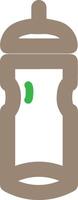 Bottle drink icon symbol image. Illustration of the drink water bottle glass design image vector